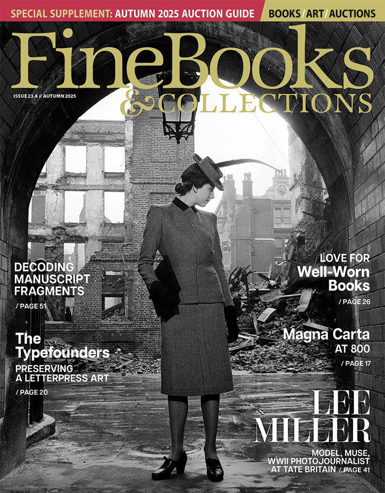 Fine Books & Collections Magazine Cover