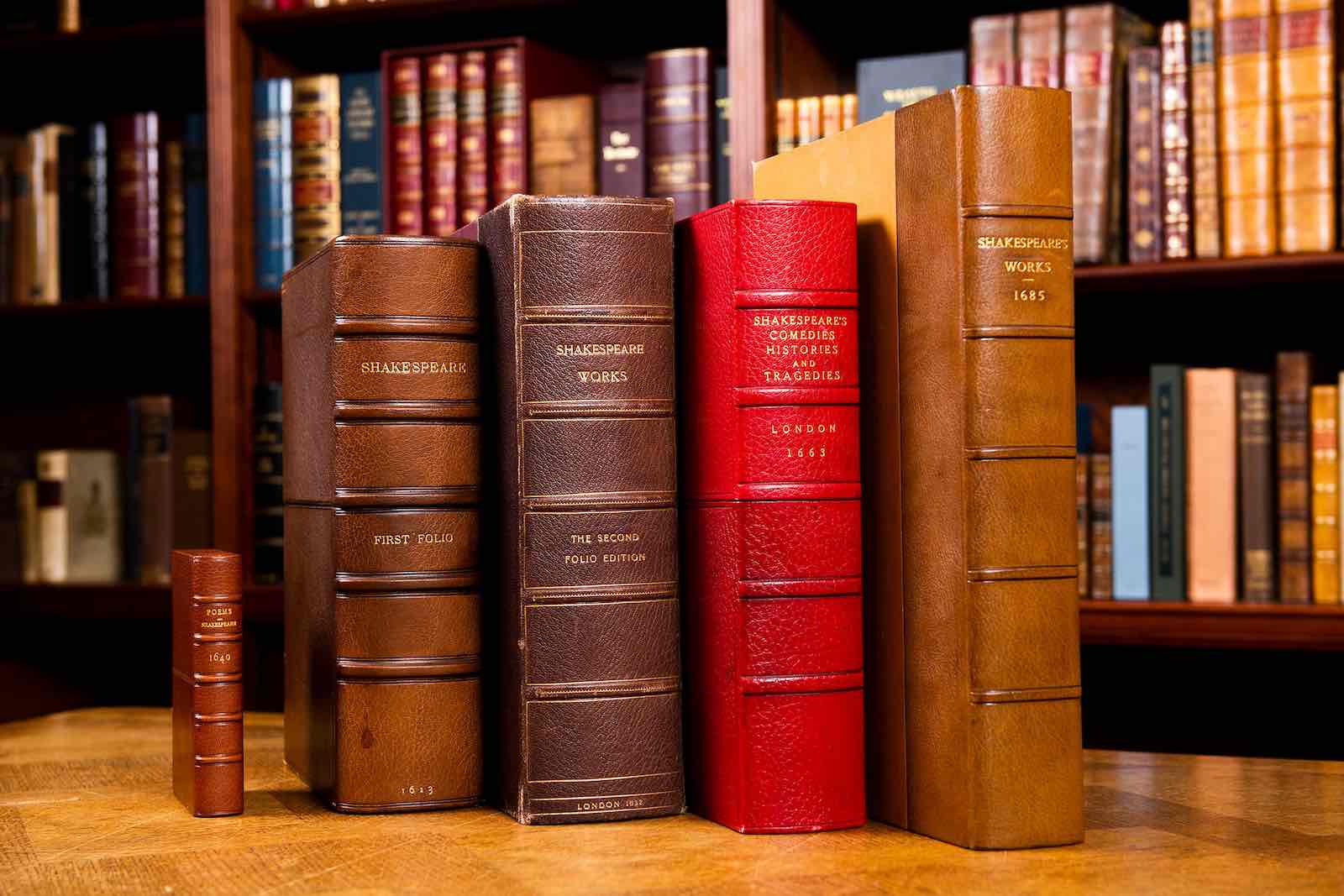 The 17th century Shakespeare Folios and Poems