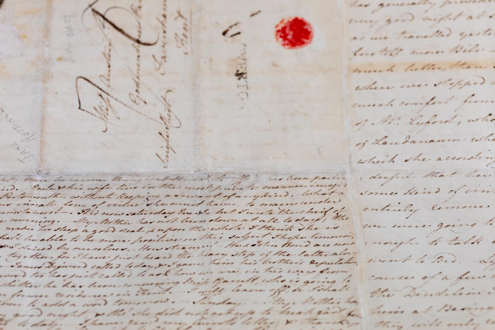 Jane Austen letter, October 27-28, 1798