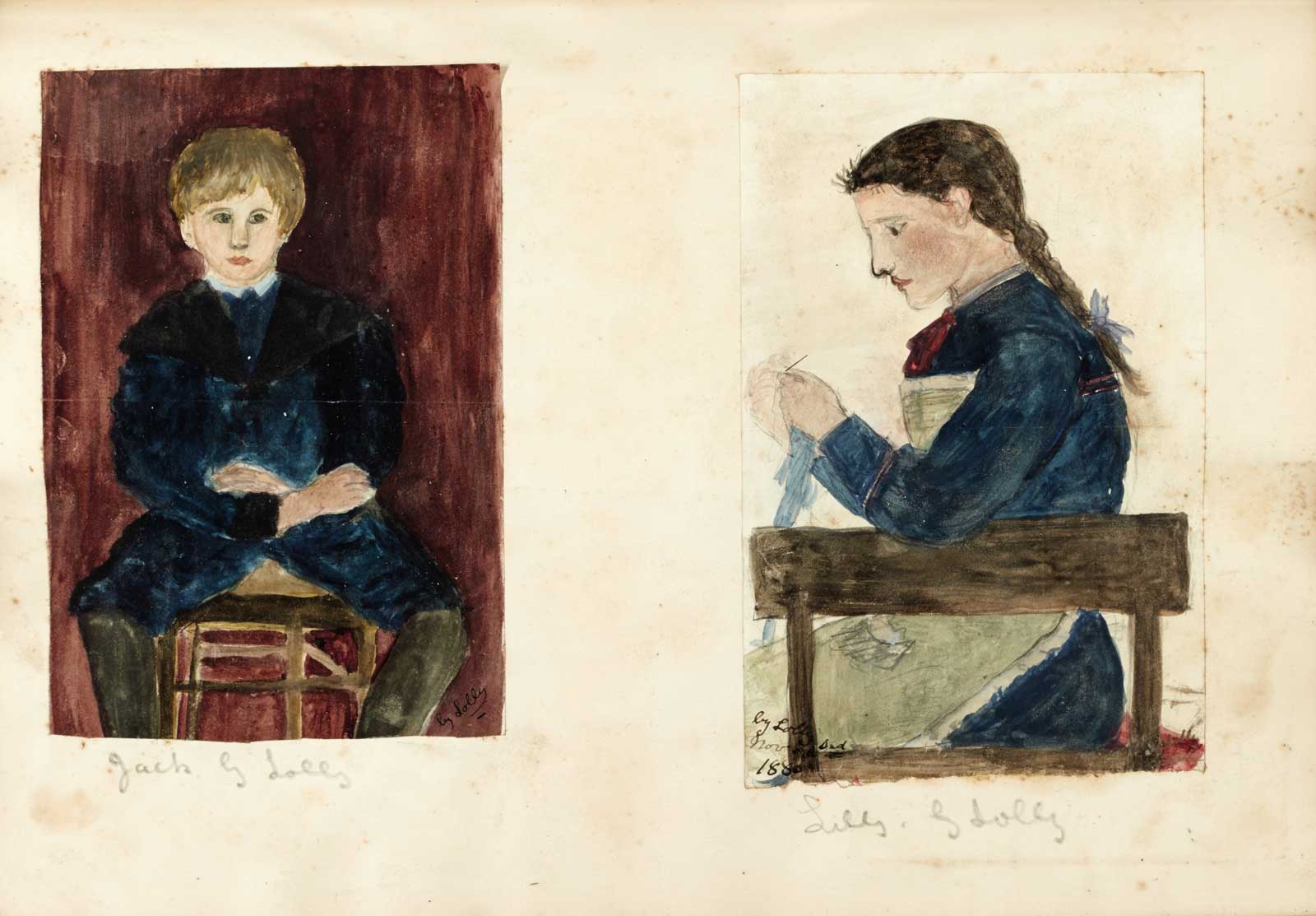 Described as the “Yeats Family Scrapbook&quot;