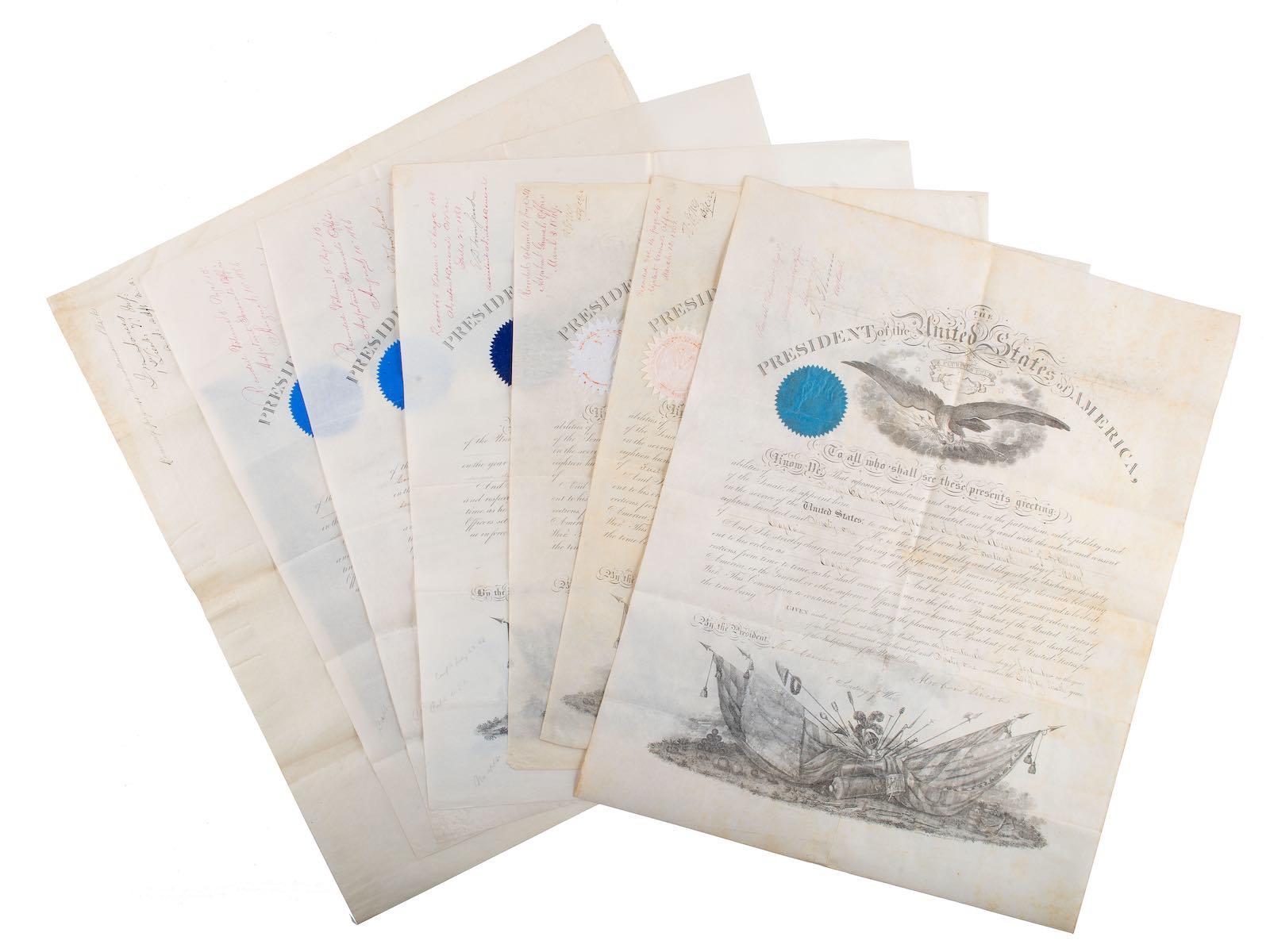 Papers of Captain Joseph Claypoole Clark, 4th US Light Artillery, Battery E, WIA Antietam, including frontier and Civil War