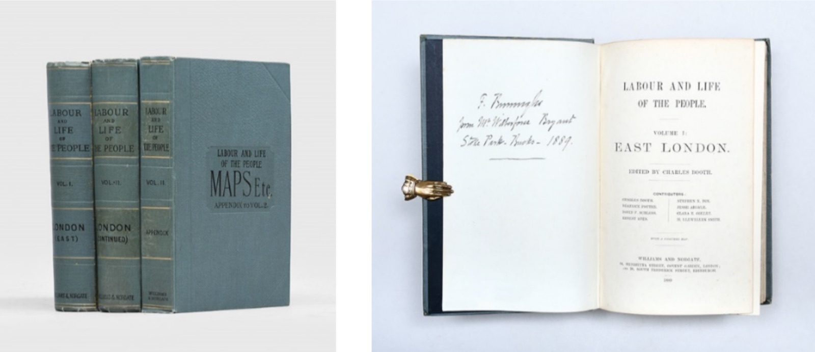 Labour and Life of the People by Charles Booth