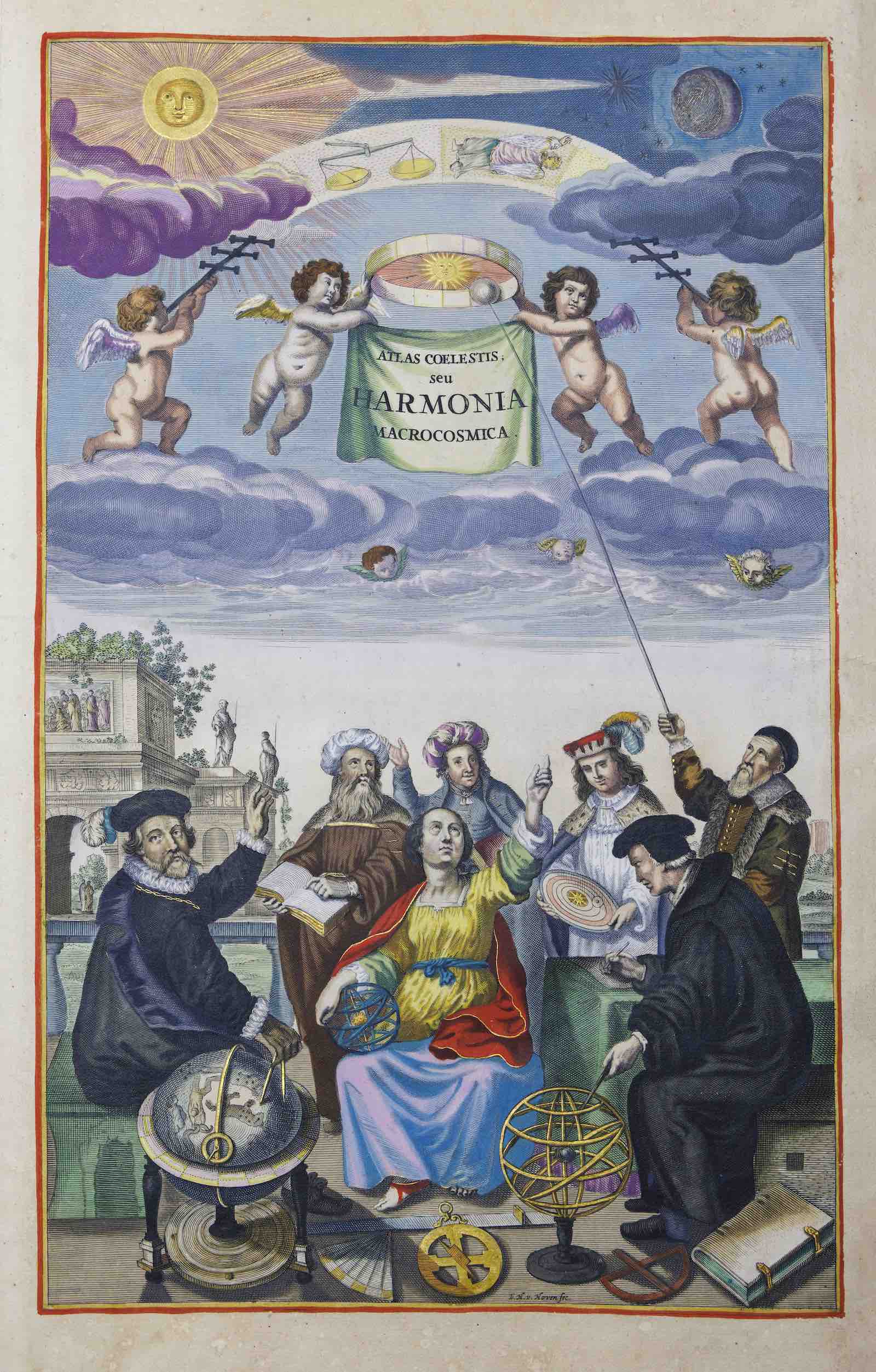 Title page, Harmonia macrocosmica