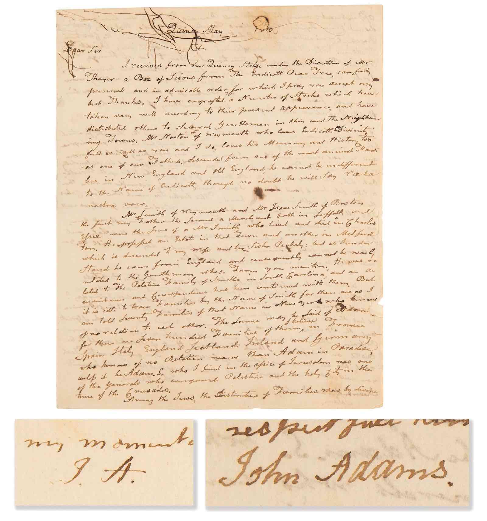 The John Adams letter