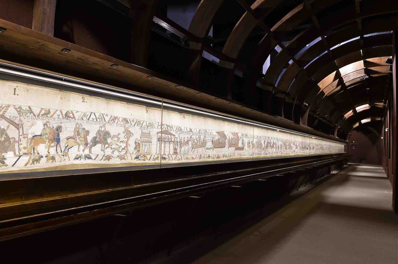 The Bayeux Tapestry Museum exhibition gallery
