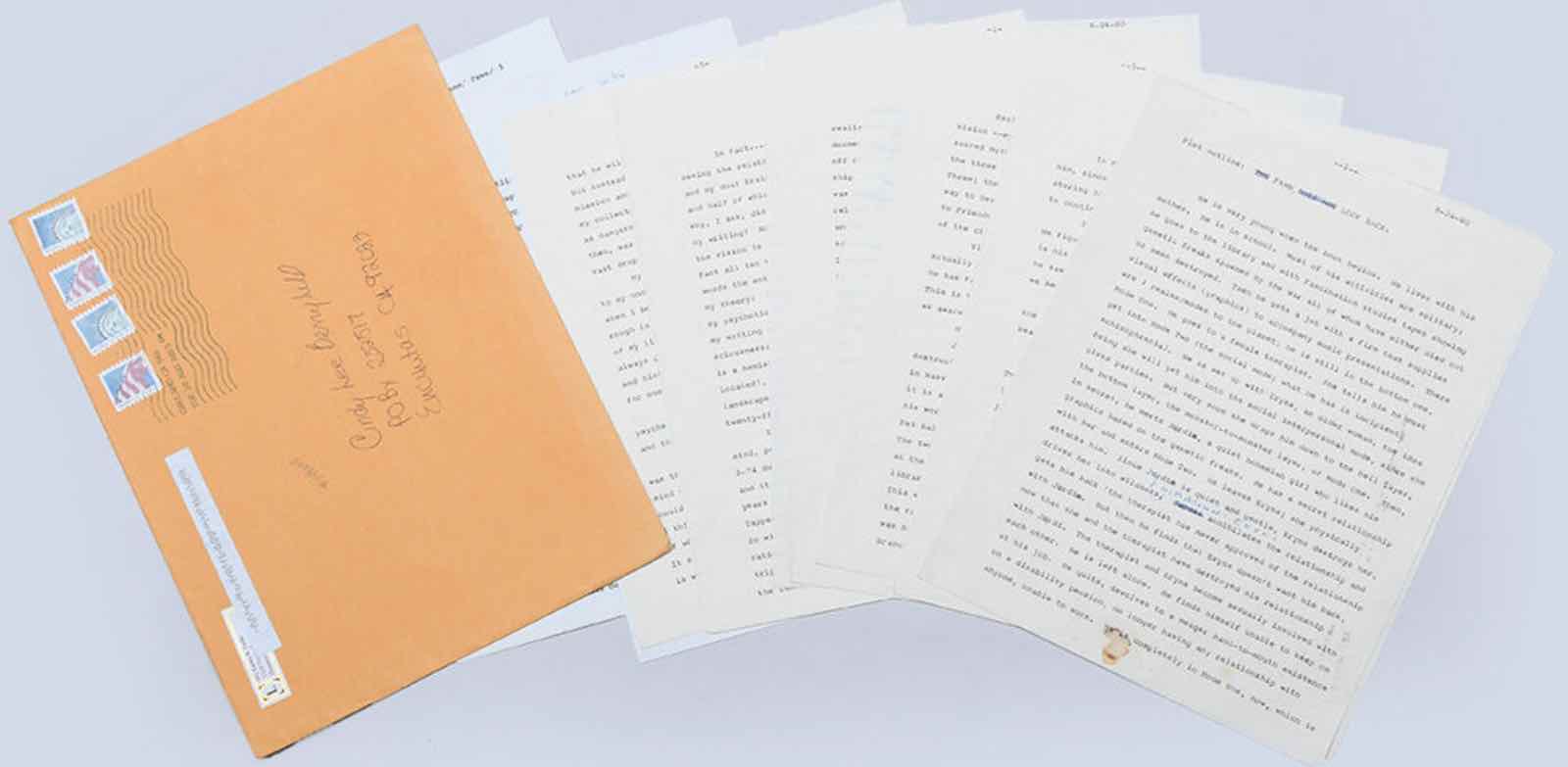 Philip K. Dick, typescript plot outline of Fawn, Look Back