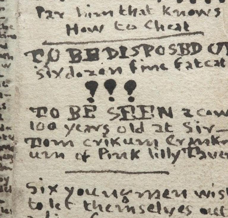 Charlotte Bronte little book mss.