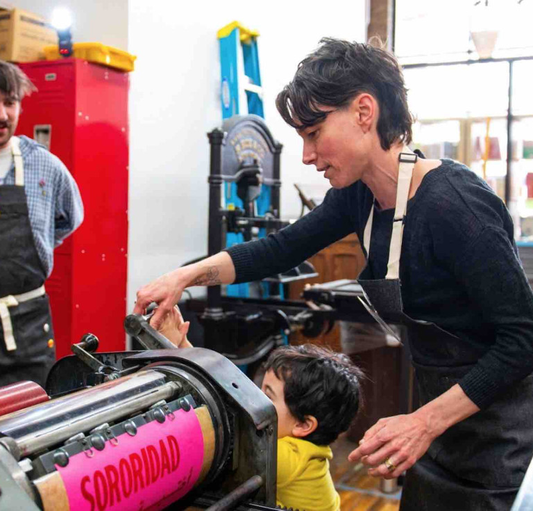 Elysa Voshell in action at MCBA